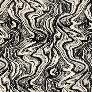 Arti Onyx 100 Percent Cotton Black White Geometric Shop Zimman's Fabric