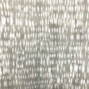 Taavi Zinc 100% Cotton White Taupe Grey Natural Shop Zimman's Fabric